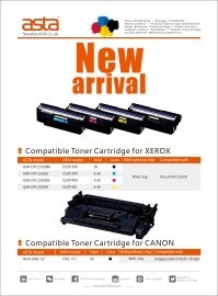 ASTA Released new product compatible for Xerox and Canon