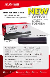 New Arrival-Compatible Toner Cartridge For TOSHIBA