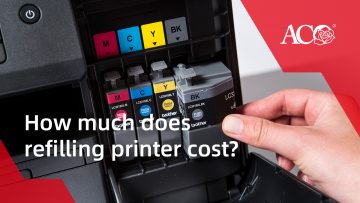 How much does refilling printer cost?
