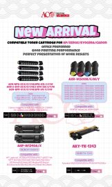New Arrival-Compatible Toner Cartridge For HP/Xerox/Kyocera/Canon