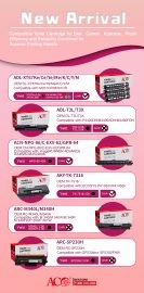 New Arrival-Compatible Toner Cartridge For Deli/Canon/Kyocera/Ricoh
