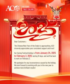 2025-Spring Festival Holiday Notice---ACO Toner