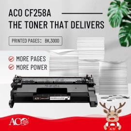 ACO CF258A – The Toner That Delivers
