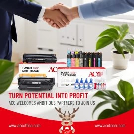 Become an ACO Global Partner | Premium Toner Cartridge Manufacturer & Printing Consumables Supplier