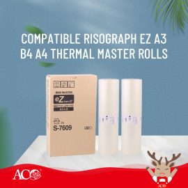 ACO Compatible Risograph EZ Master Rolls – A3 / B4 / A4
