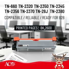 ACO compatible TN-660 TN-2320 TN-2350 TN-2345TN-2356 TN-2370TN-28J TN-2380 Toner Cartridge