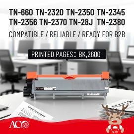 ACO compatible TN-660 TN-2320 TN-2350 TN-2345TN-2356 TN-2370TN-28J TN-2380 Toner Cartridge