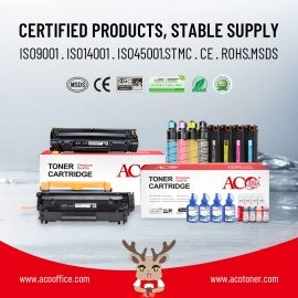 Certified Toner Cartridges & Ink Supplies | Stable Manufacturing | ACO
