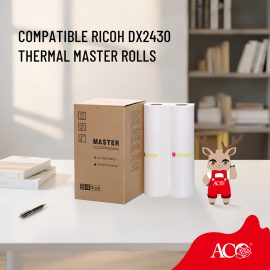 Compatible Ricoh DX2430 Thermal Master Rolls – Stable Supply by ACO