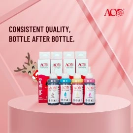 หมึกเติม ACO – สีสม่ำเสมอ สร้างสรรค์เพื่อธุรกิจ