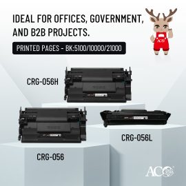 ACO CRG-056 Series Toner Cartridges for Professional Printing