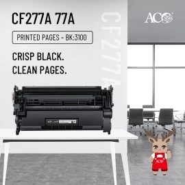 ACO CF277A 77A Compatible Toner Cartridge – 3100 Page Yield Supplier