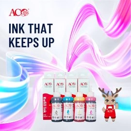 ACO Refill Ink for Inkjet Printers | Reliable Ink Solution for Printing Supplies