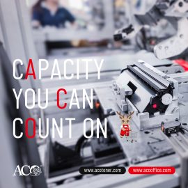 Reliable Manufacturing Capacity for Printing Consumables