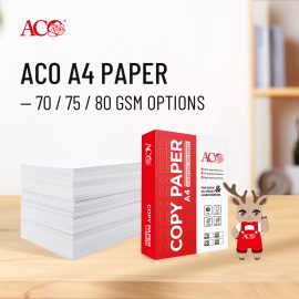 ACO A4 Copy Paper – 70/75/80 GSM for Reliable Office Printing