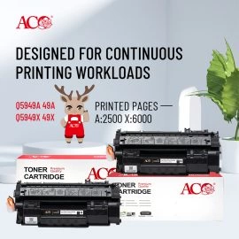 ACO Q5949A / Q5949X Compatible Toner Cartridge – Designed for Continuous Printing Workloads