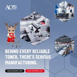 ACO Manufacturing Strength – Reliable Printer Consumables Start Here