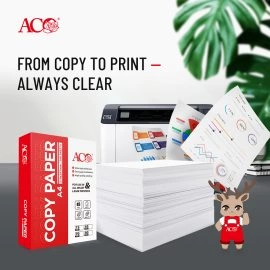 ACO A4 Copy Paper – Always Clear, Always Reliable Printing