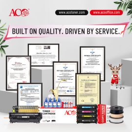 Certified Printing Consumables Manufacturer | Quality Toner Cartridge & Office Supply Solutions | ACO