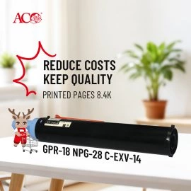 Тонер-картридж, совместимый с ACO GPR-18, NPG-28 и C-EXV-14 | Экономичное решение для печати