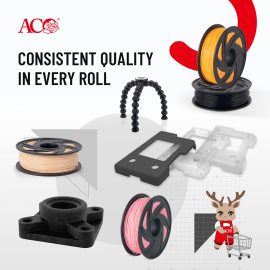 ACO 3D Filament Supplier | Consistent Quality for Professional 3D Printing