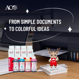 ACO Color Refill Ink — From Simple Documents to Colorful Ideas