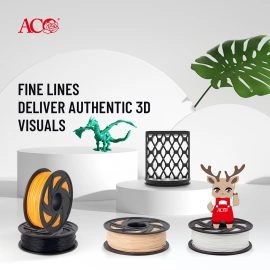 ACO 3D Printing Filament for Fine Details and Defined Results